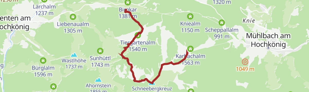 Route map: Schneeberg Genusstour